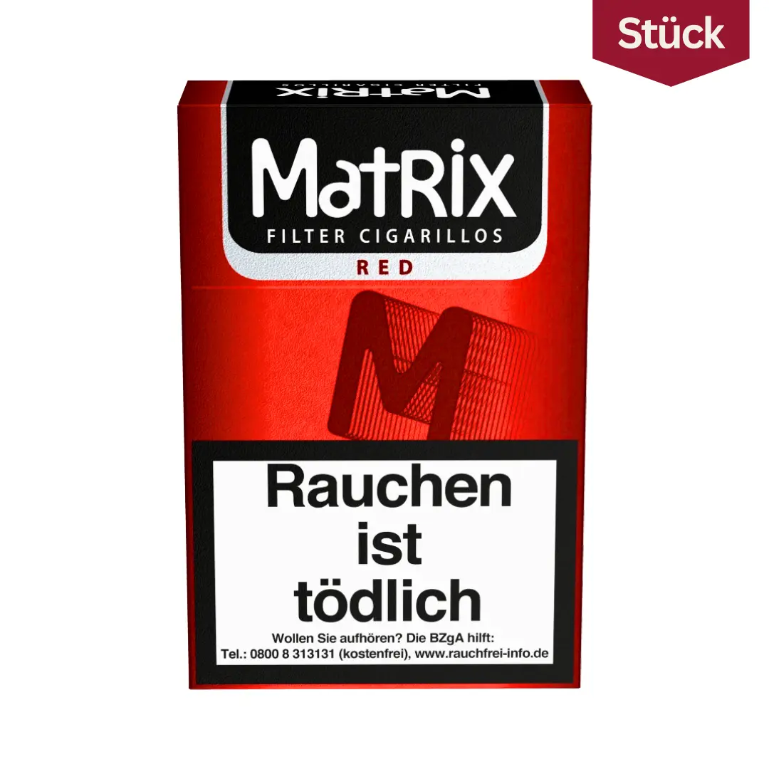 Matrix Red Filter Zigarillos