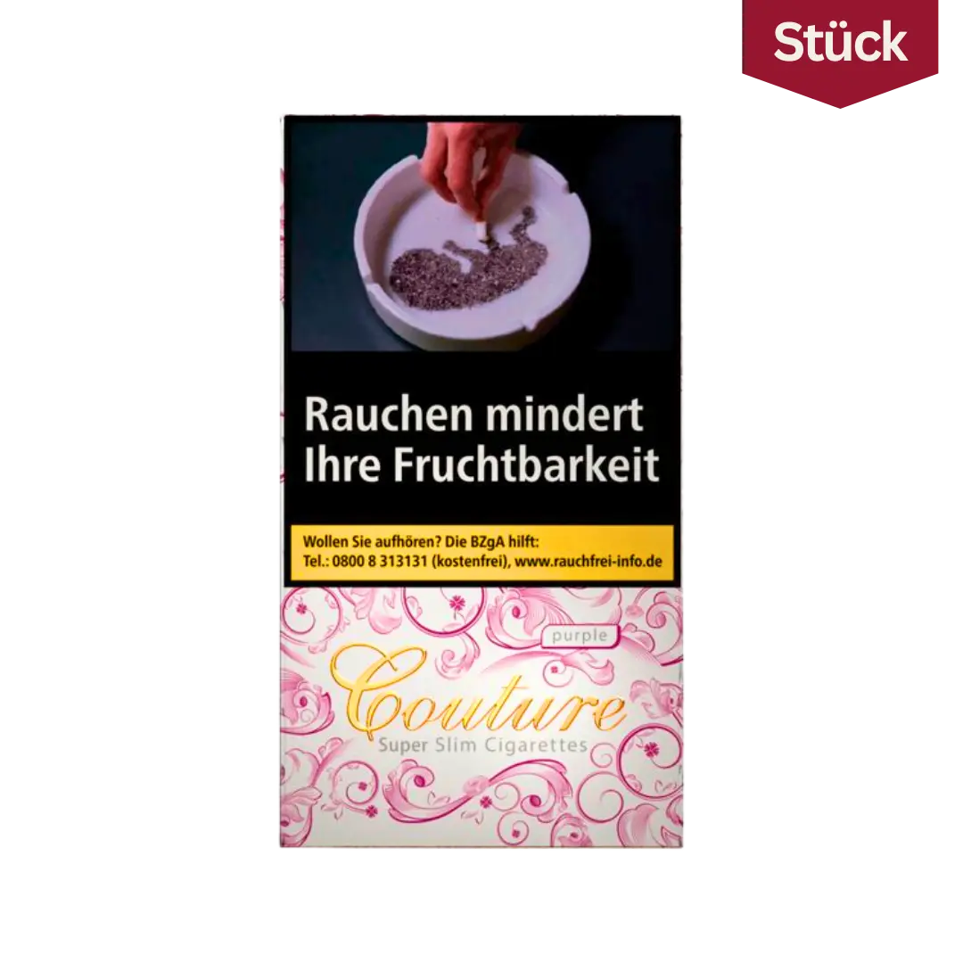 Couture Purple Slim Zigaretten