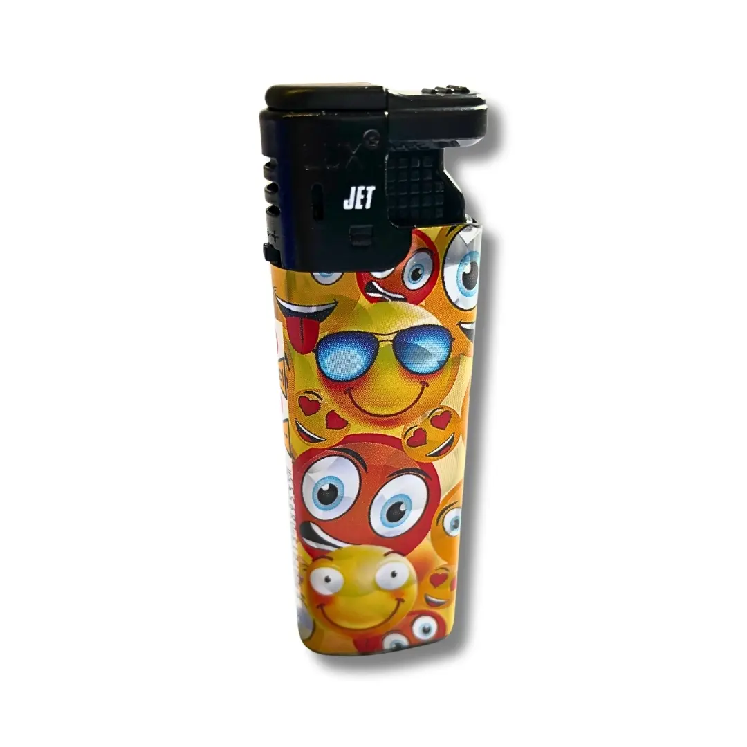 Lux Sturmfeuerzeug Jetflame Smiley Verschieden