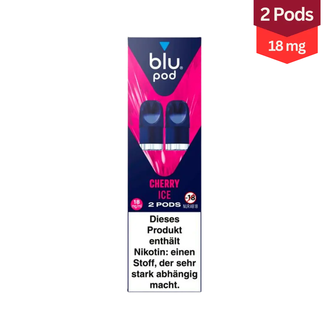 blu Pod Vape Cherry Ice 18mg