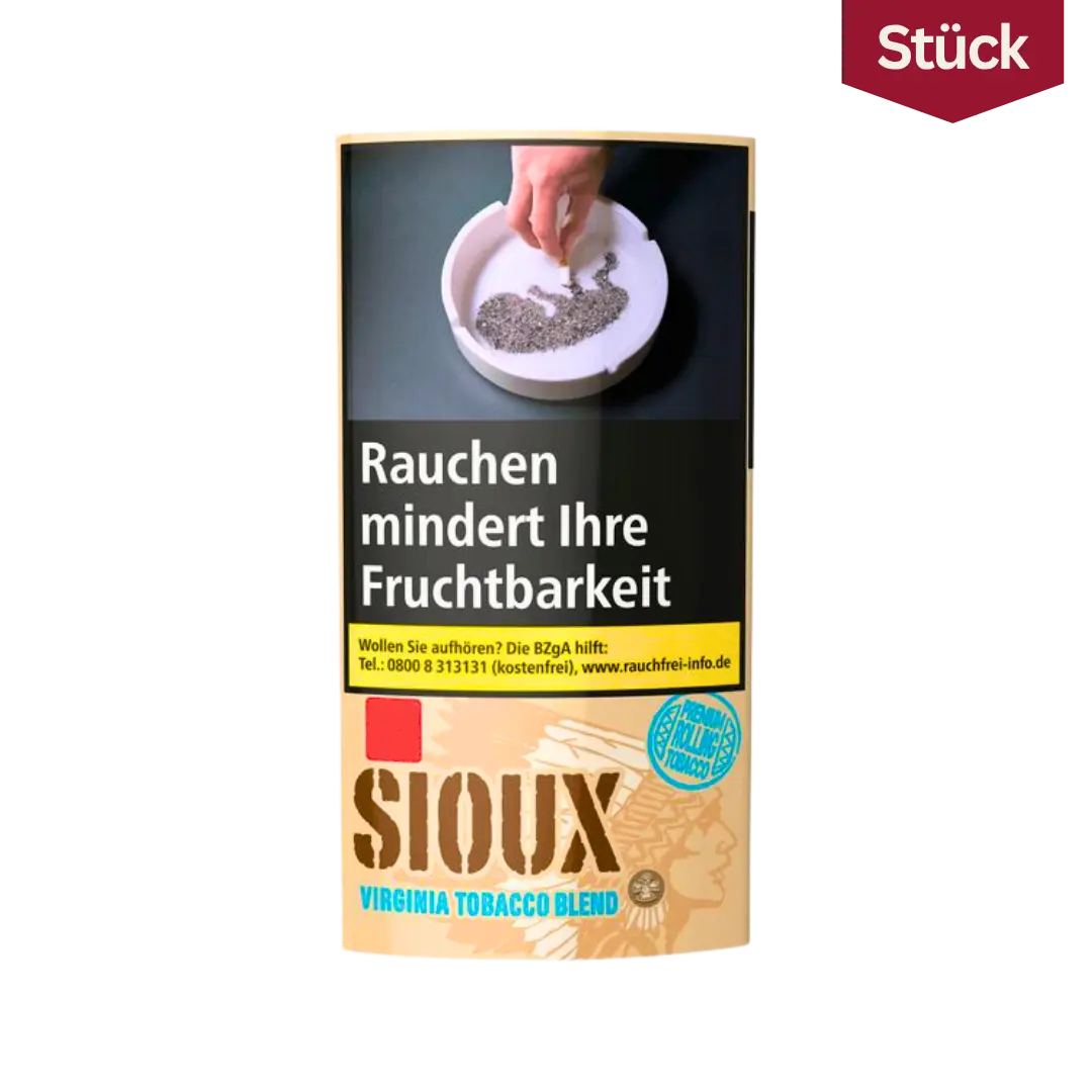 Sioux Virginia Blue Feinschnitt Tabak Pouch (30g)