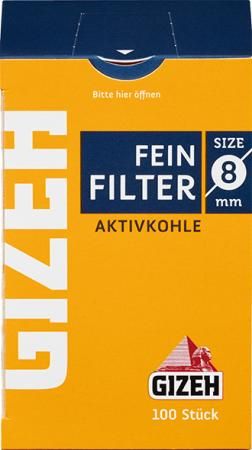 Gizeh Filter Kohlefilter 100 Stück