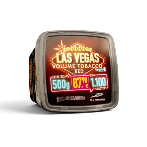 Volumentabak LAs Vegas Red 500g Eimer