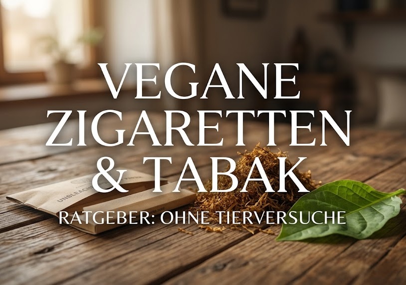 Alles über vegane Zigaretten und tierversuchsfreien Tabak