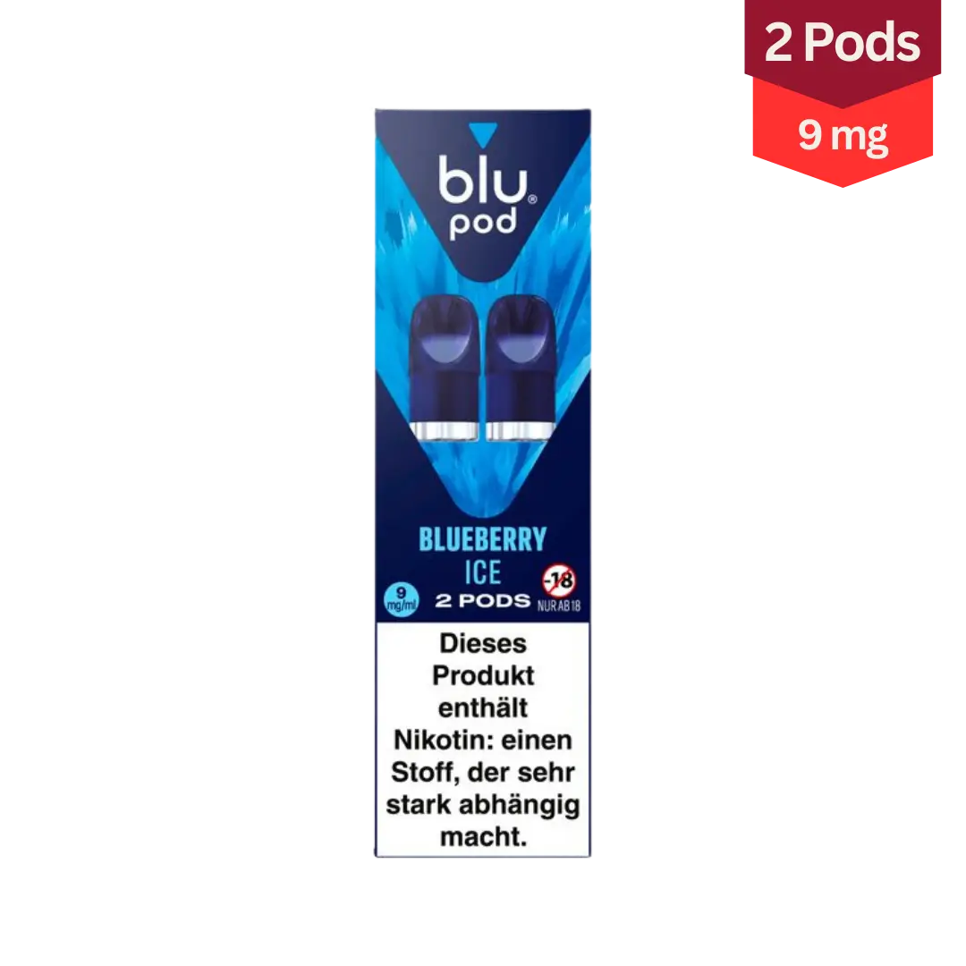 blu Pod Vape Blueberry Ice 9mg