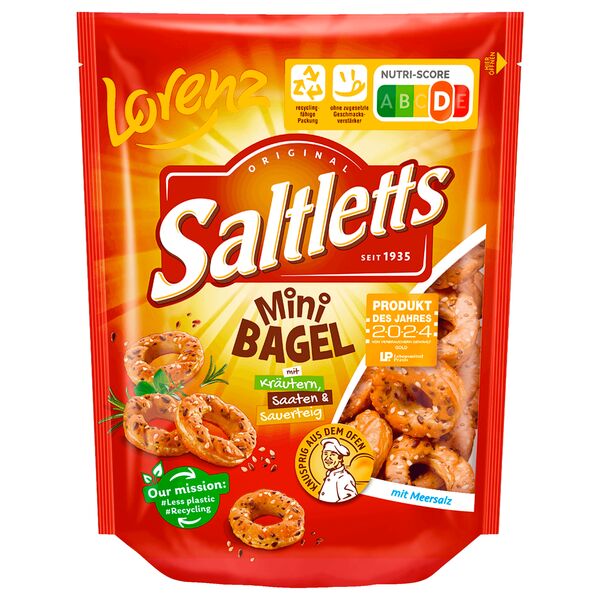 Lorenz Saltletts Mini Bagel (14x100g)
