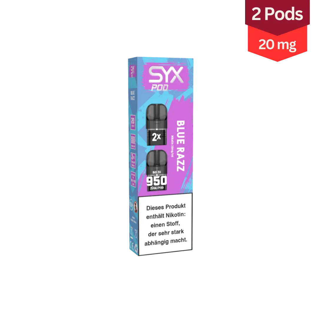 Syx Pod Vape Blue Razz