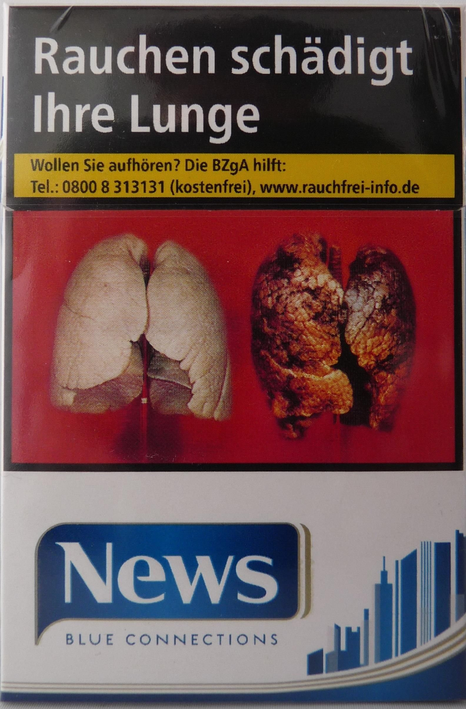 News Blue Connection Zigaretten AP (33 Stück)