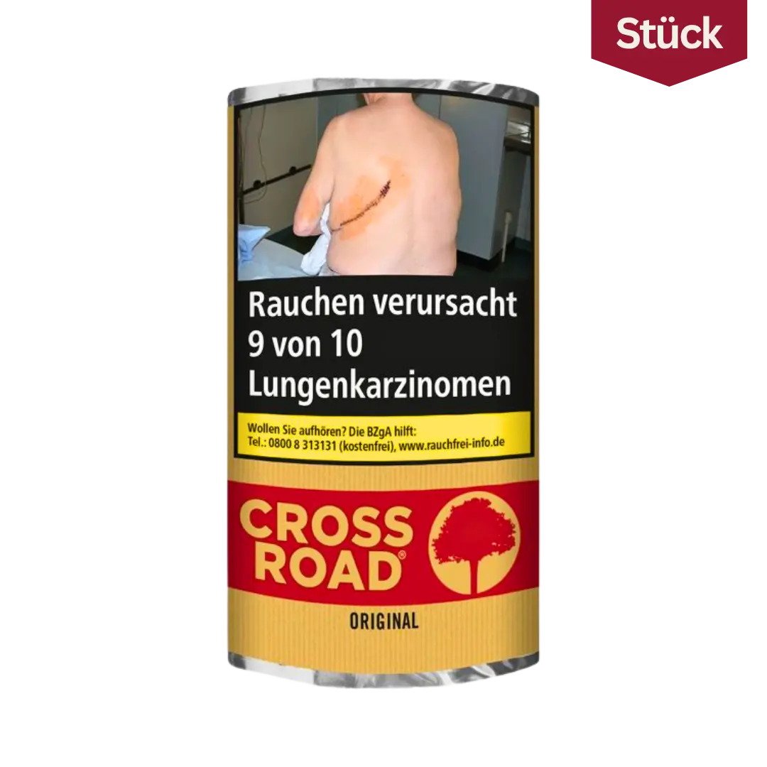 Cross Road Original Tabak Feinschnitt Pouch