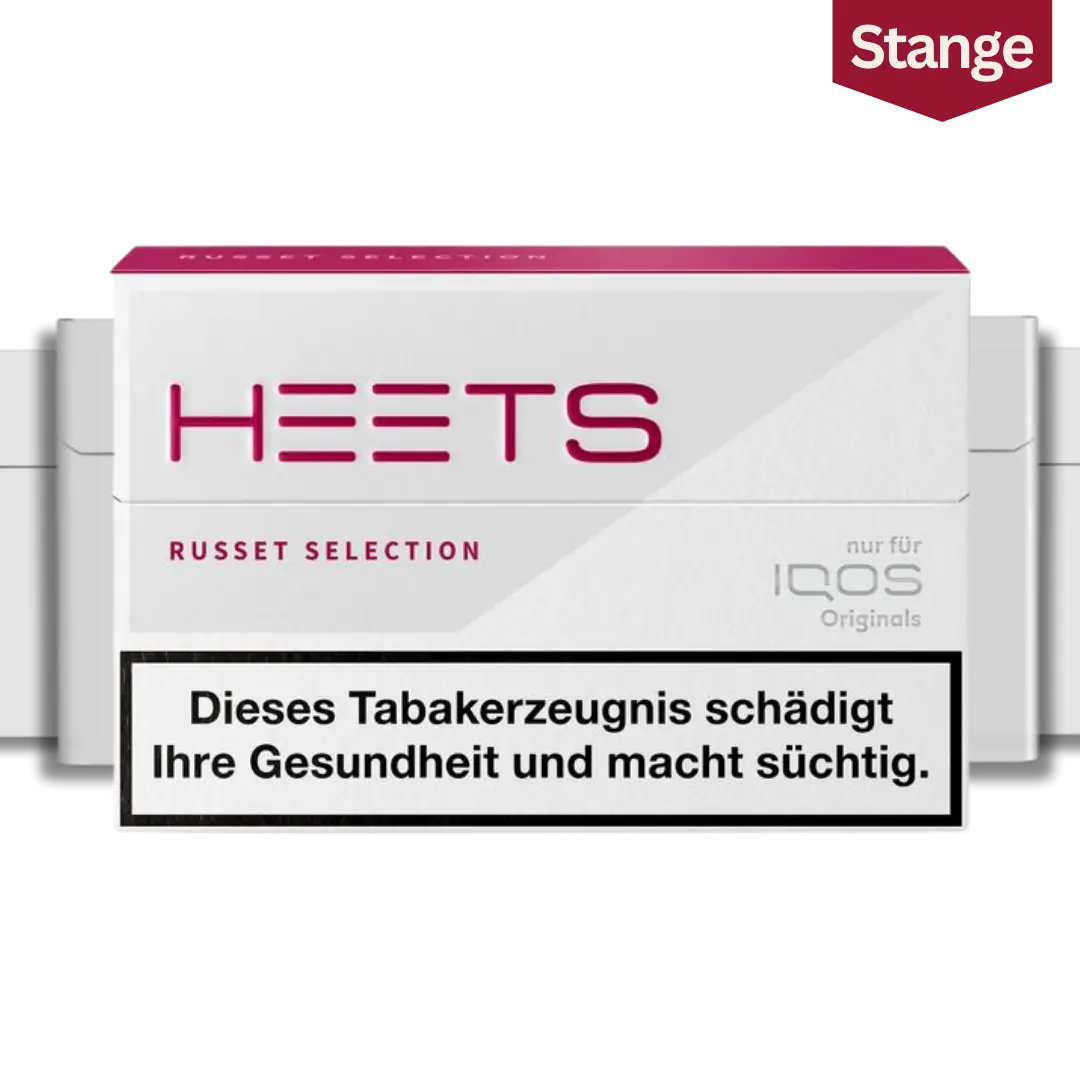 IQOS Heets Tabaksticks Russet Selection Stange