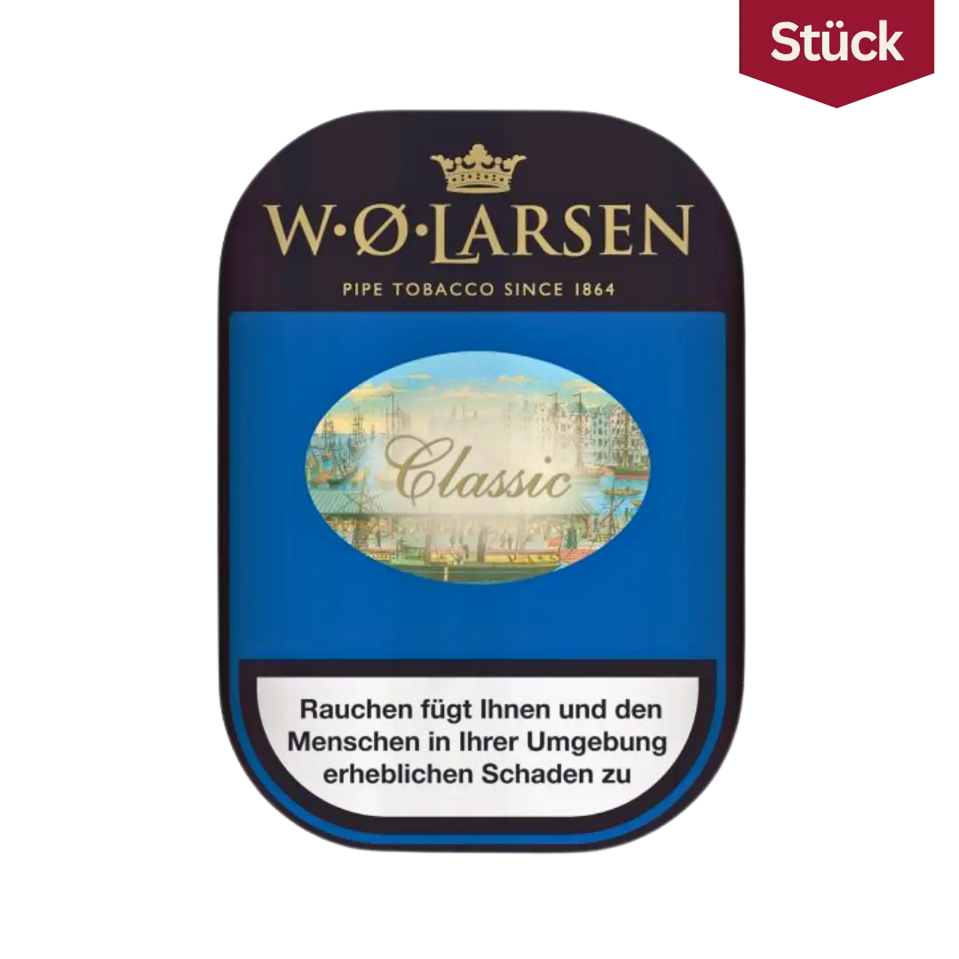 W.O. Larsen Classic Tabak Pfeifentabak Dose (100g)