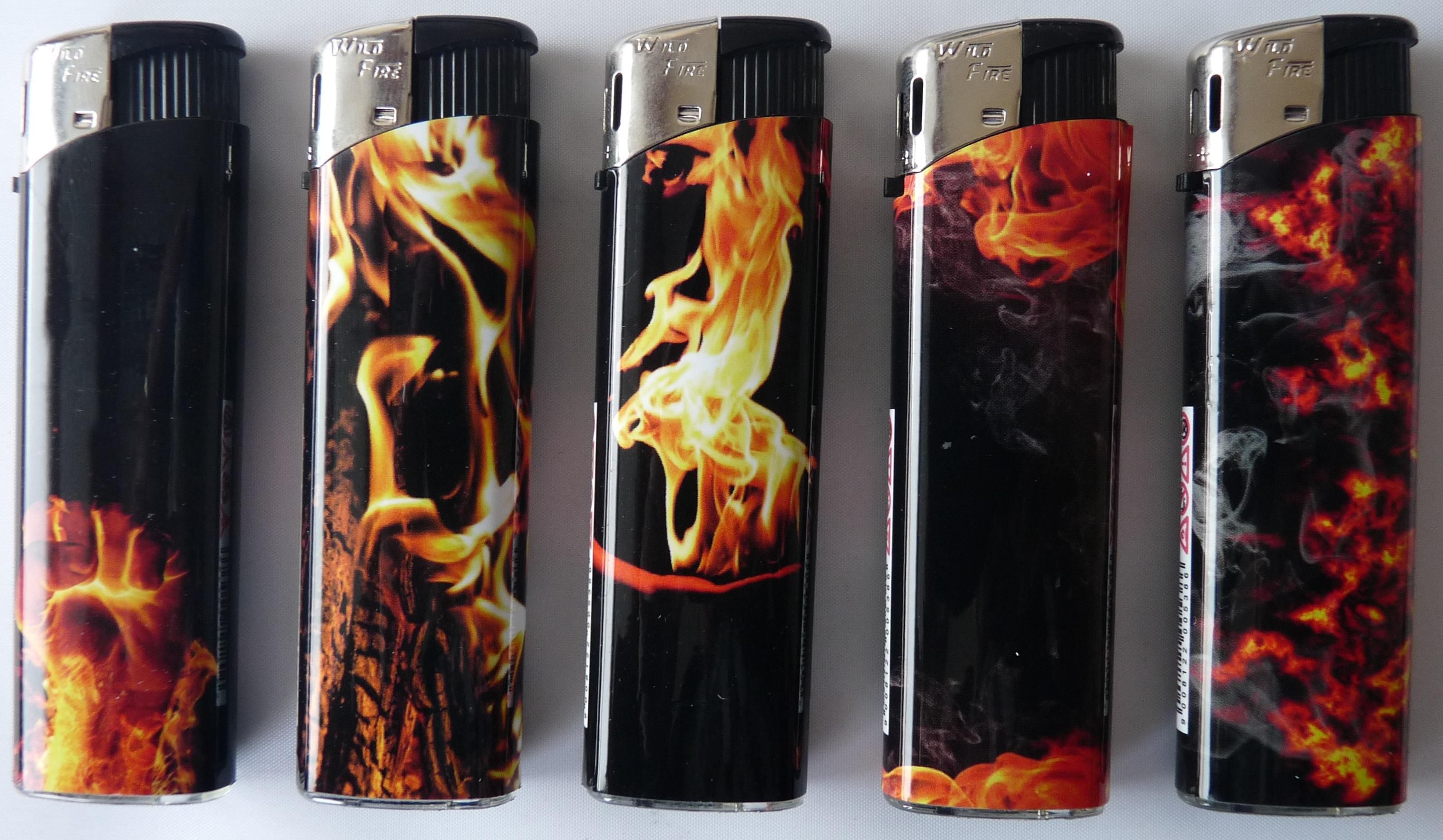 Feuerzeug Piezzo "Flames"