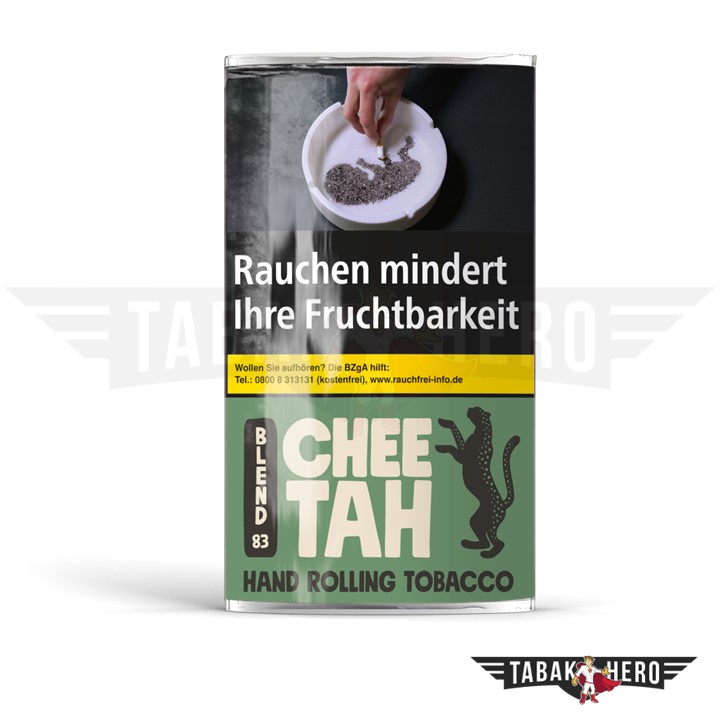 Cheetah Blend 83 (grün) Tabak 30g Pouch (Drehtabak / Feinschnitt)