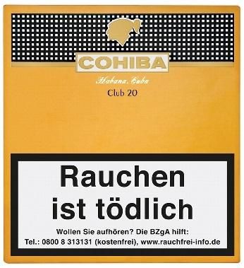 4038305011489OwhWC3UZB48h2 Cohiba Club Zigarillos (20 Stück)