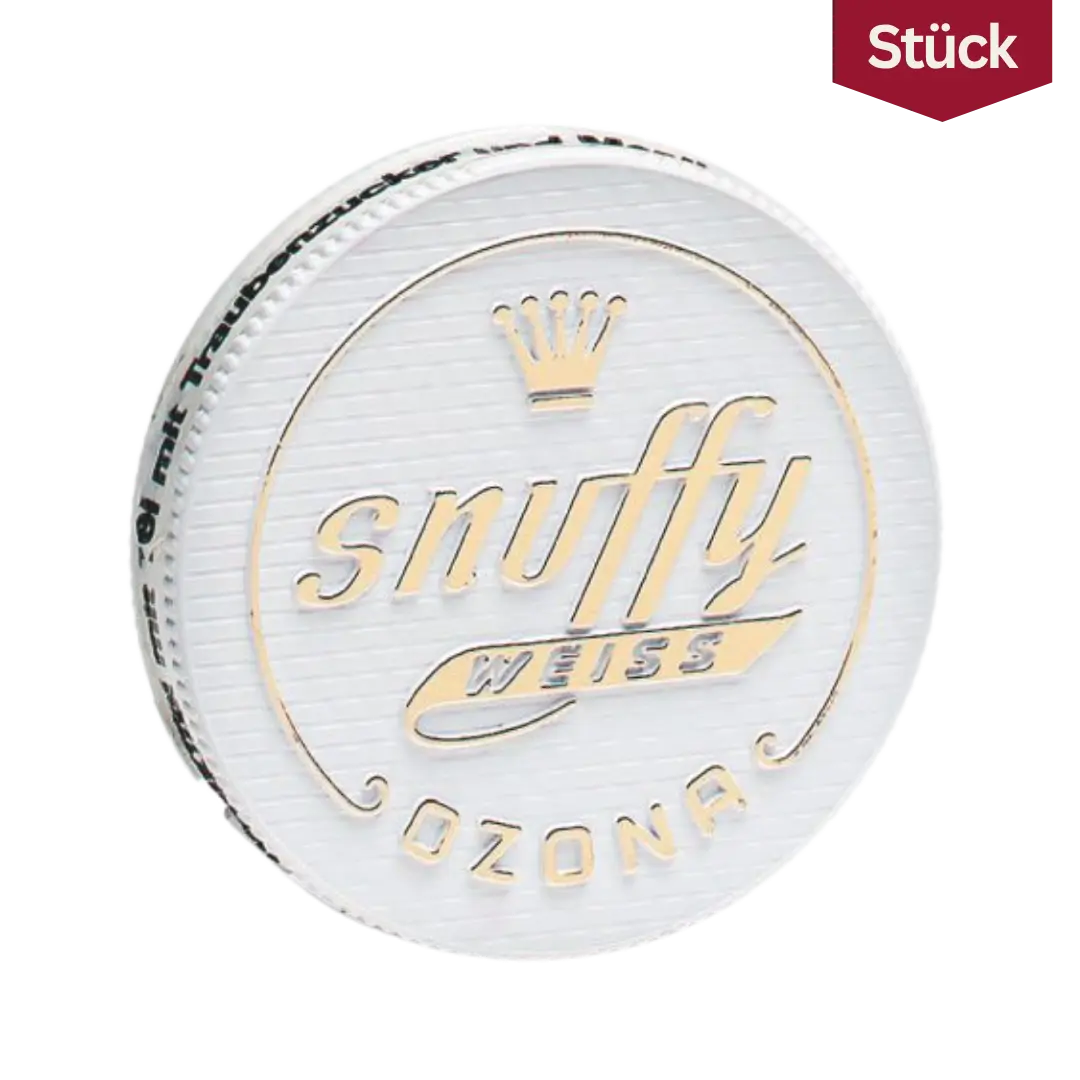 Ozona Snuffy Weiss Snuff Schnupftabak Dose