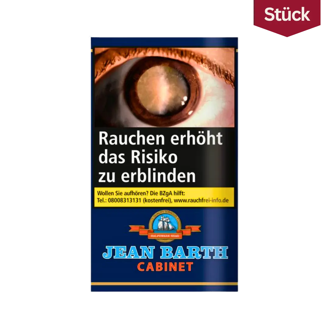 Jean Barth Halfzware Tabak Feinschnitt Pouch (35g)