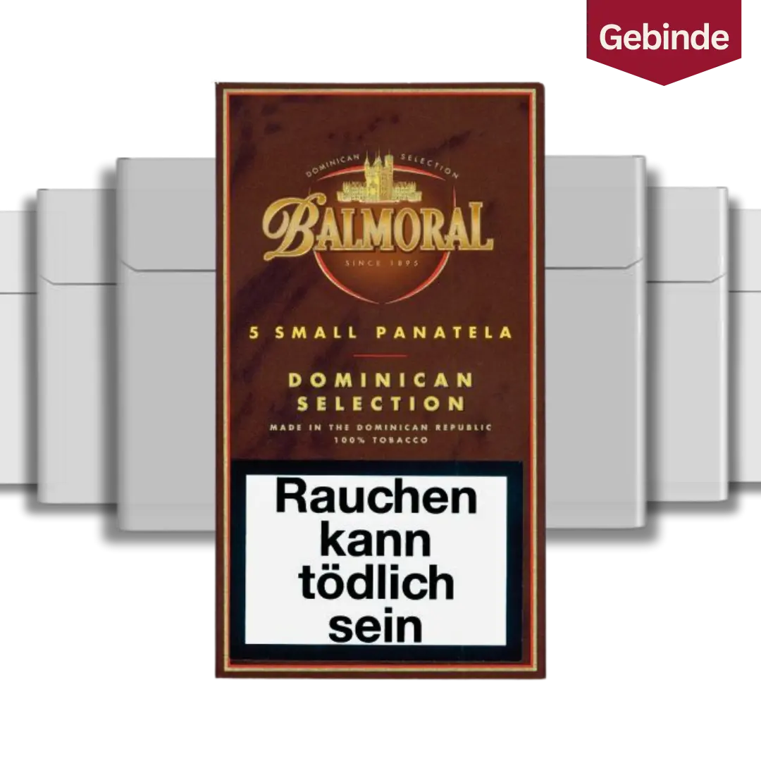 Balmoral Dominican Selection Small Panatela Stange