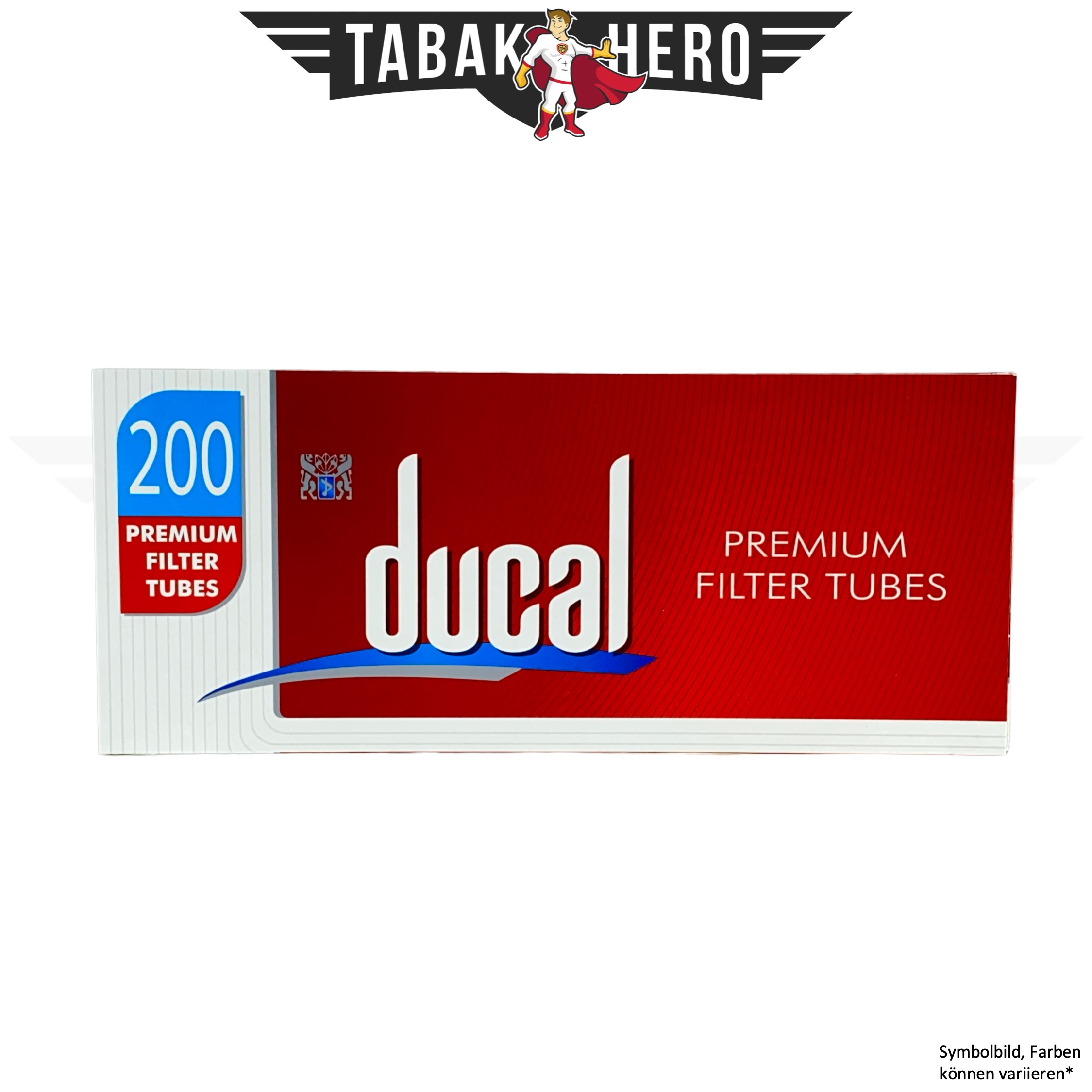 Ducal Hülsen Filterhülsen Zigarettenhülsen Stopfhülsen 200 Stück