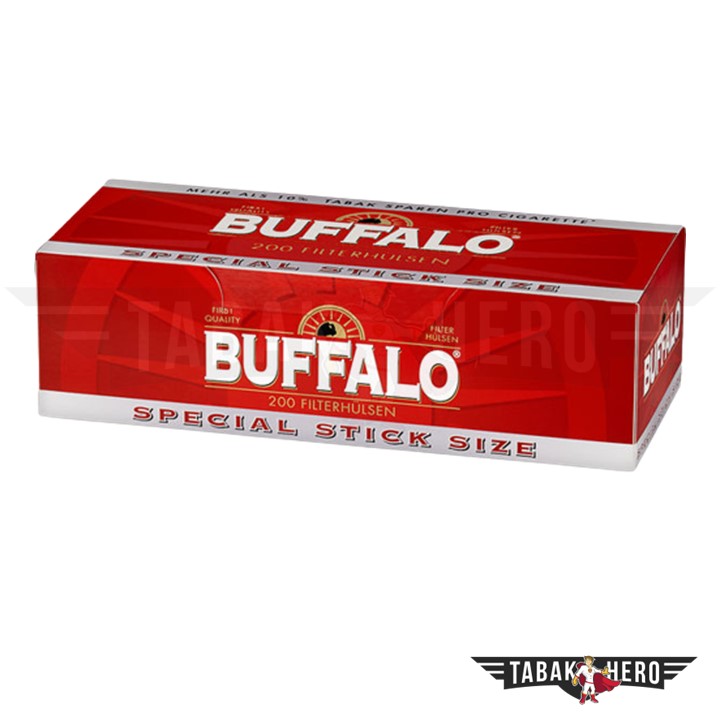 Buffalo Special Zigaretten Hülsen King Size (200 Stück)