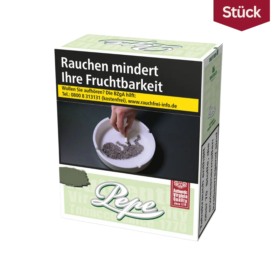 Pepe Bright Green Zigaretten XL