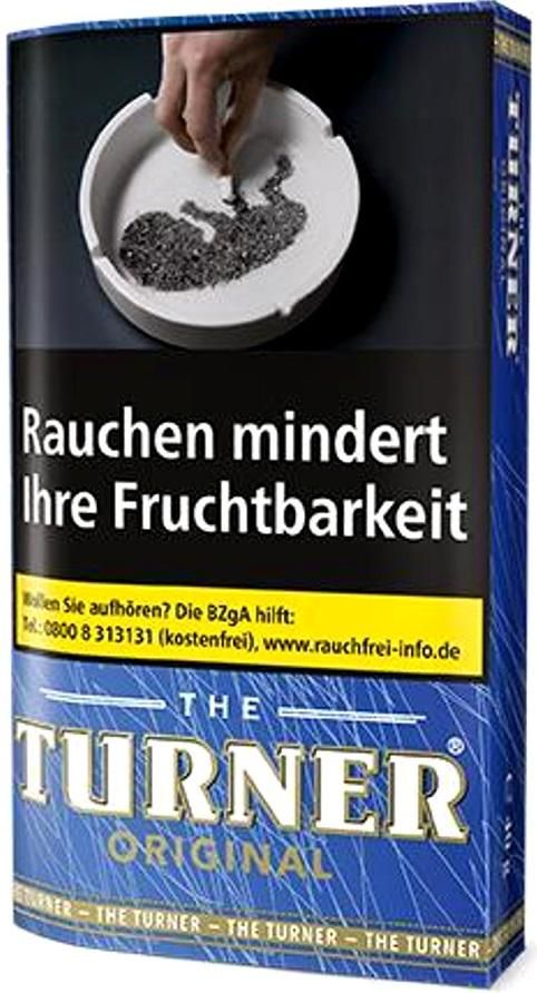 The Turner Original (Halfzware) Tabak 40g Pouch (Drehtabak / Feinschnitt)