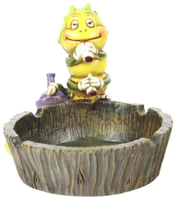 Keramik Aschenbecher Raupe