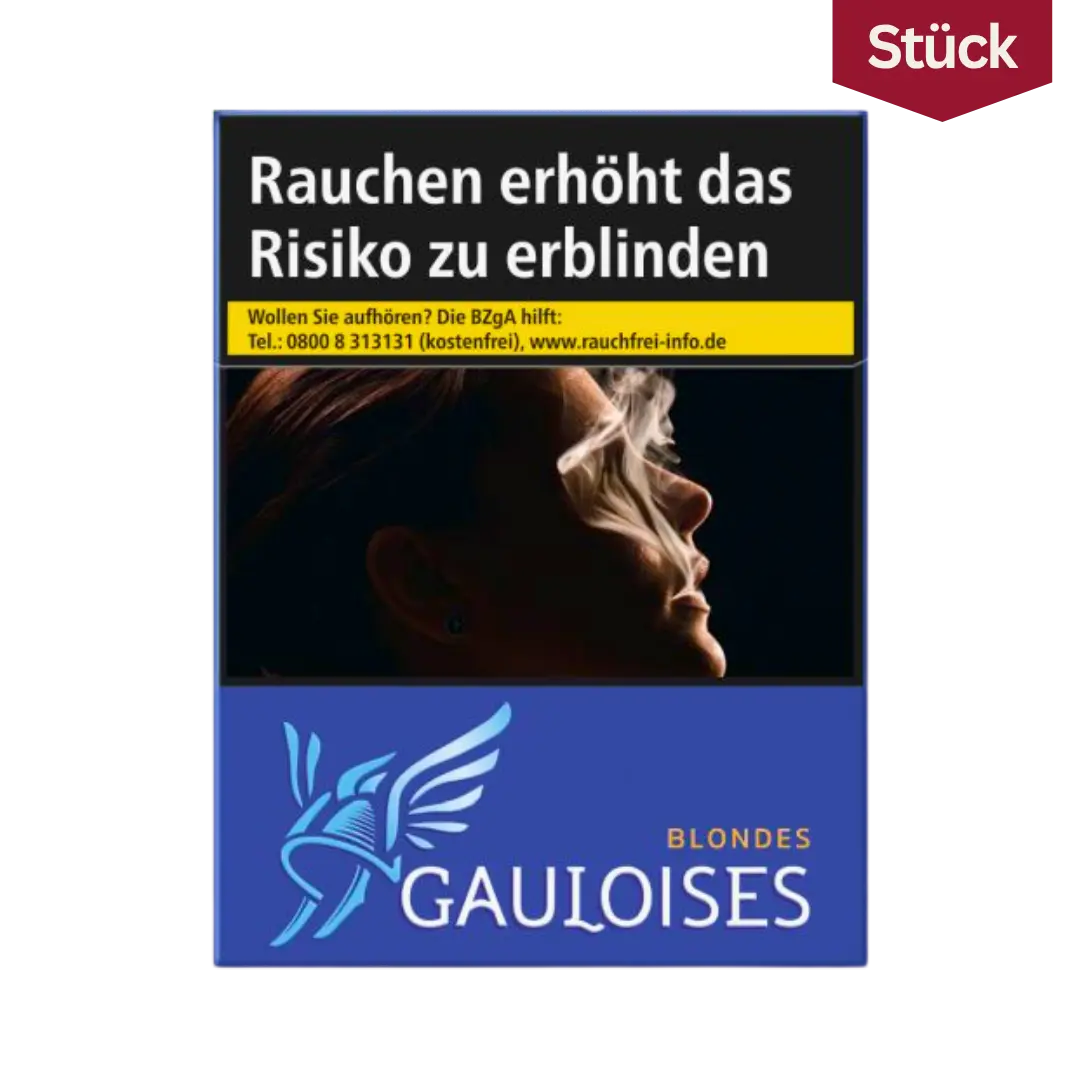 Gauloises Blondes Blau Zigaretten L