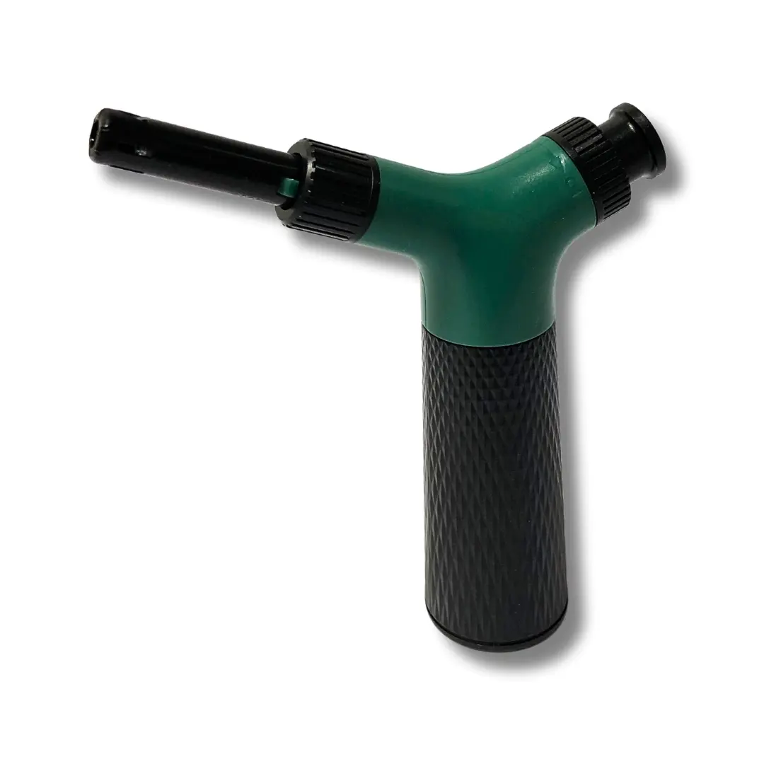 Prof Feuerzeug Elektro mit Powerknopf Gruen