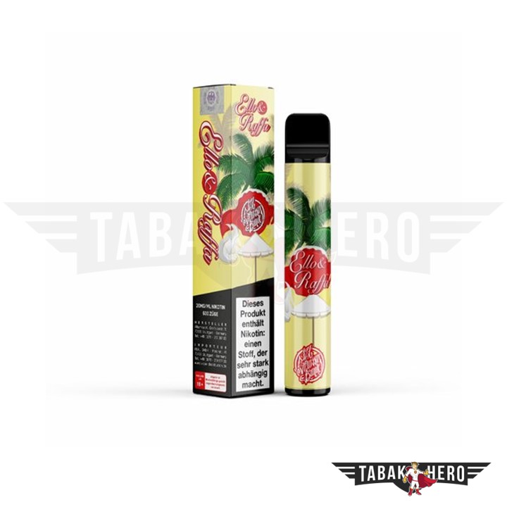 187 Vape - Ello & Raffa 20mg (1 Stück) Vapes / E shisha 