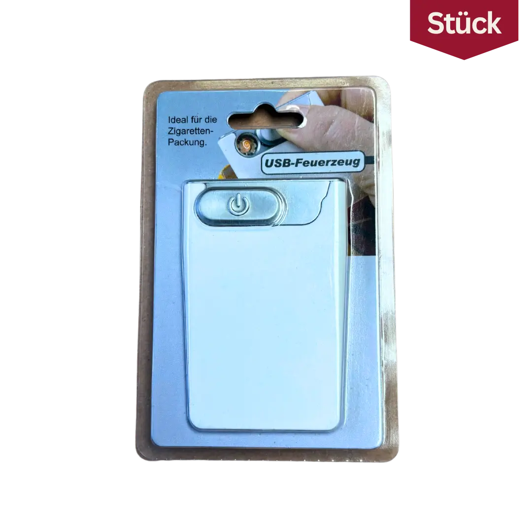 USB Feuerzeug Weiss