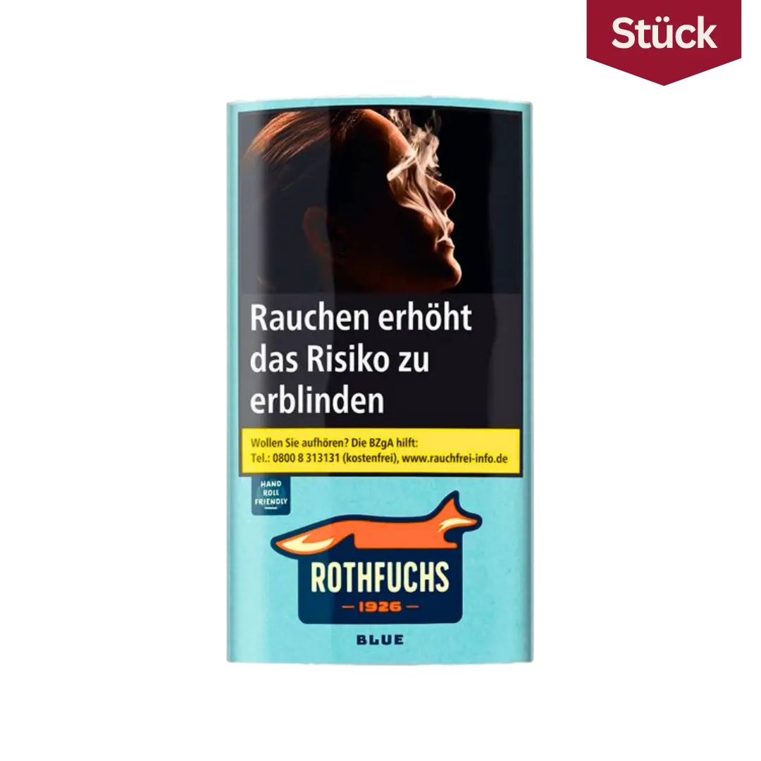 Rotfuchs Blue Feinschnitt Tabak Pouch (30g)