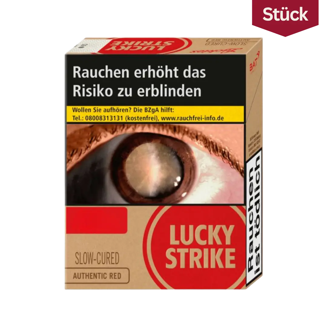 Lucky Strike Authentic Red Zigaretten XL