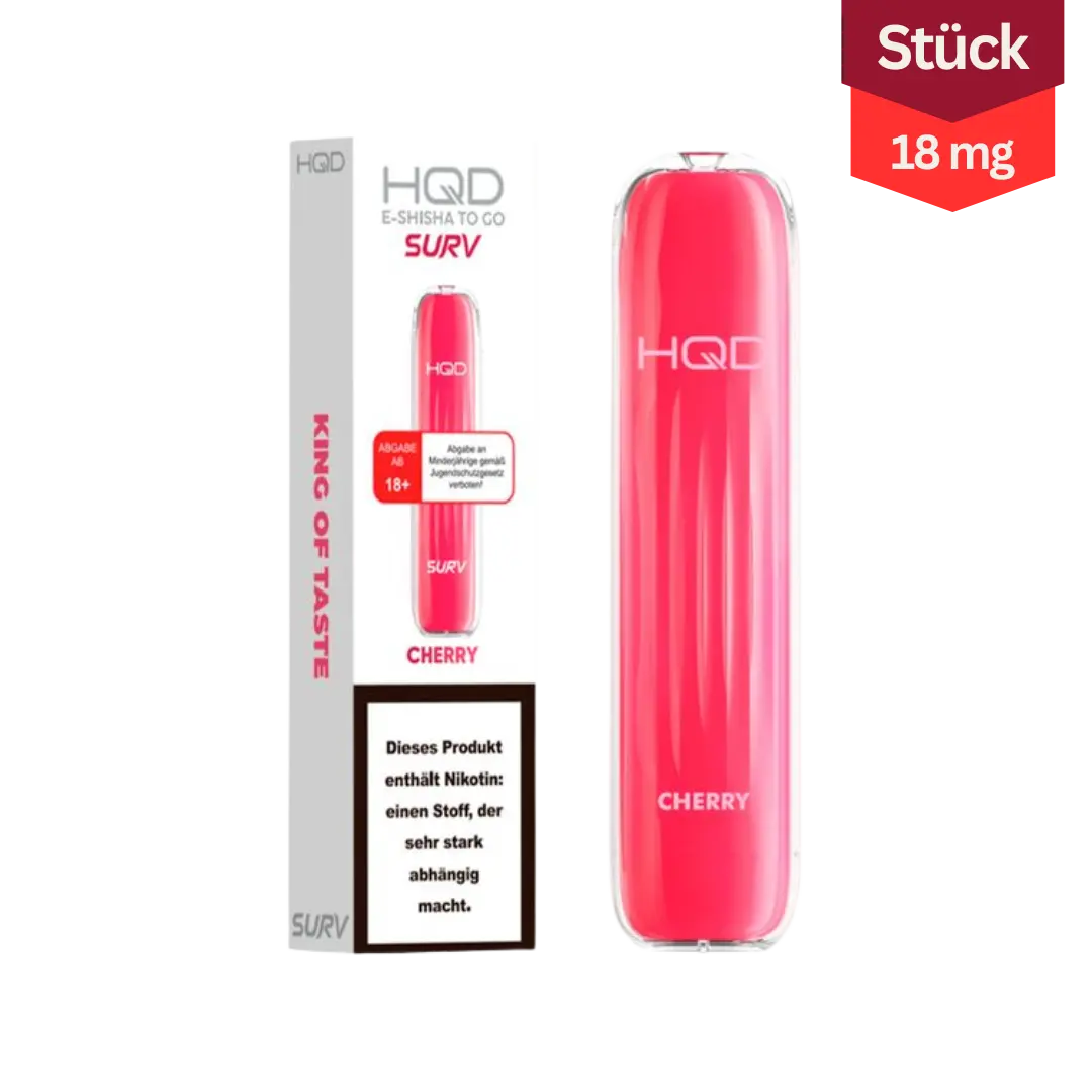 HQD Surv Vape Cherry 18mg