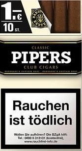 Bundle: Pipers Little Cigars Zigarren Classic (10x10 Stück)
