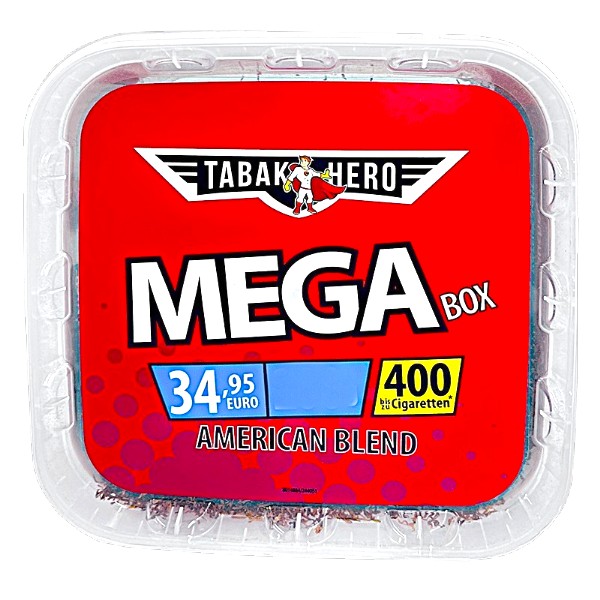 Mega Box Zigarettentabak Tabakhero günstig online kaufen