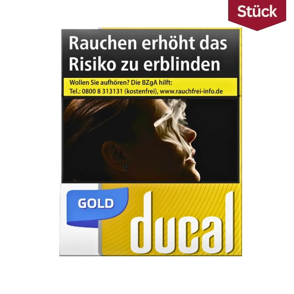 XXXL Schachtel Ducal Gold King Size Filterzigaretten milder American Blend