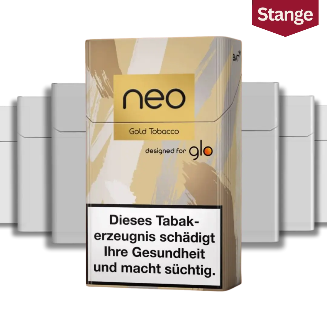 Glo Neo Tabaksticks Gold Tobacco Stange