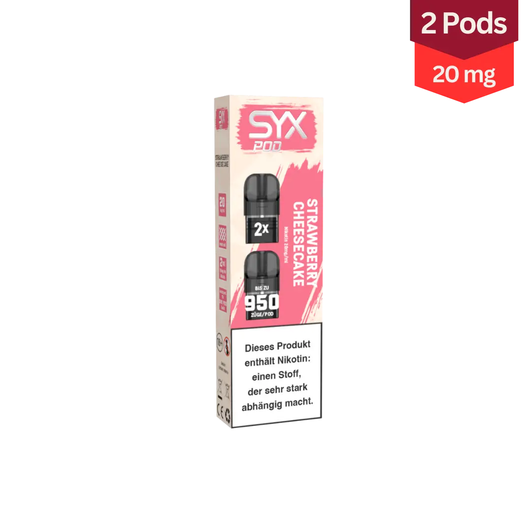 Syx Pod Strawberry Cheesecake