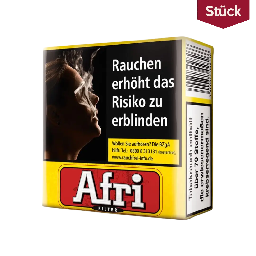 Afri Zigaretten ohne Zusaetze