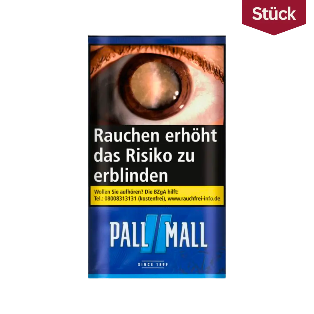 Pall Mall Blue Tabak Feinschnitt Pouch