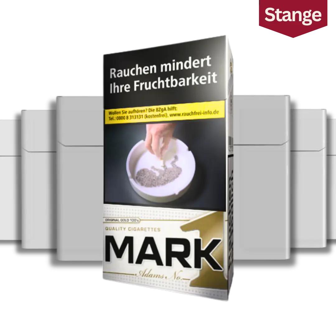 Mark Adams No 1 Gold 100 Long Zigaretten Stange