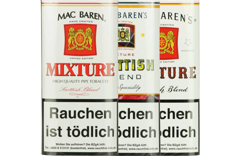 LIMITED EDITION Mac Baren Mixture Scottish Blend Pouch Retro Style (50g)  