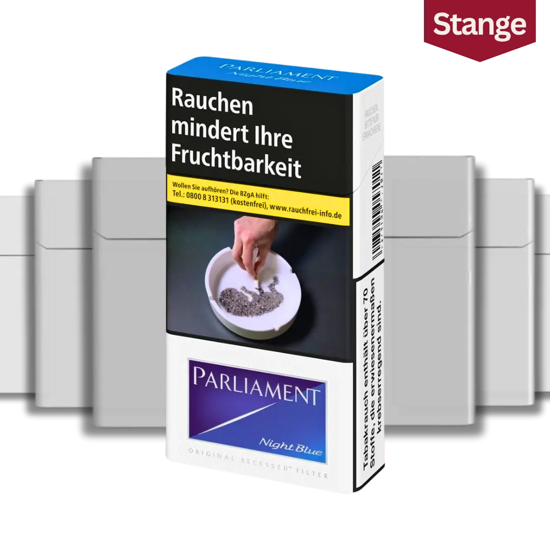 Parliament Night Blue Zigaretten Stange