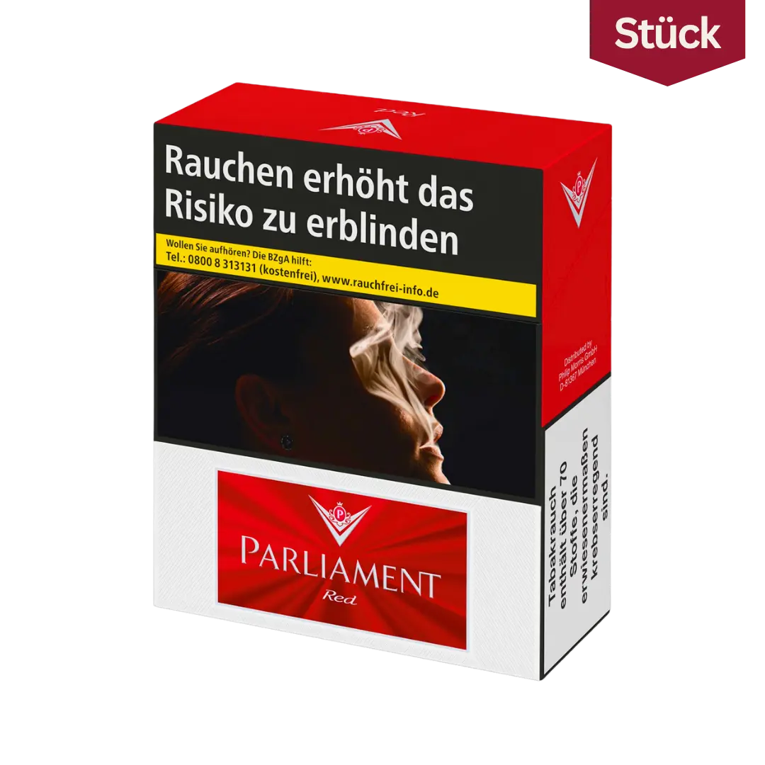 Parliament Red Zigaretten L
