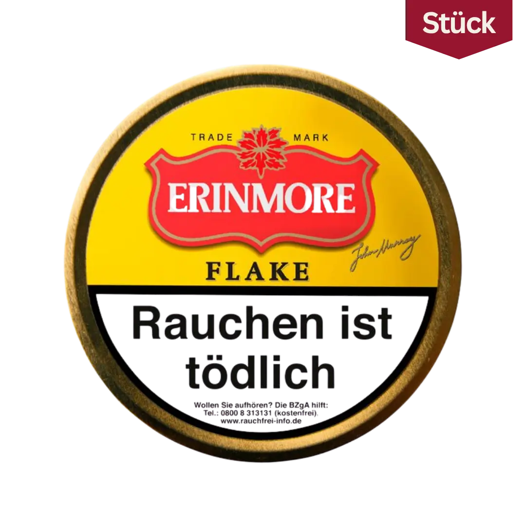 Erinmore Flake Tabak Pfeifentabak Dose (50g)