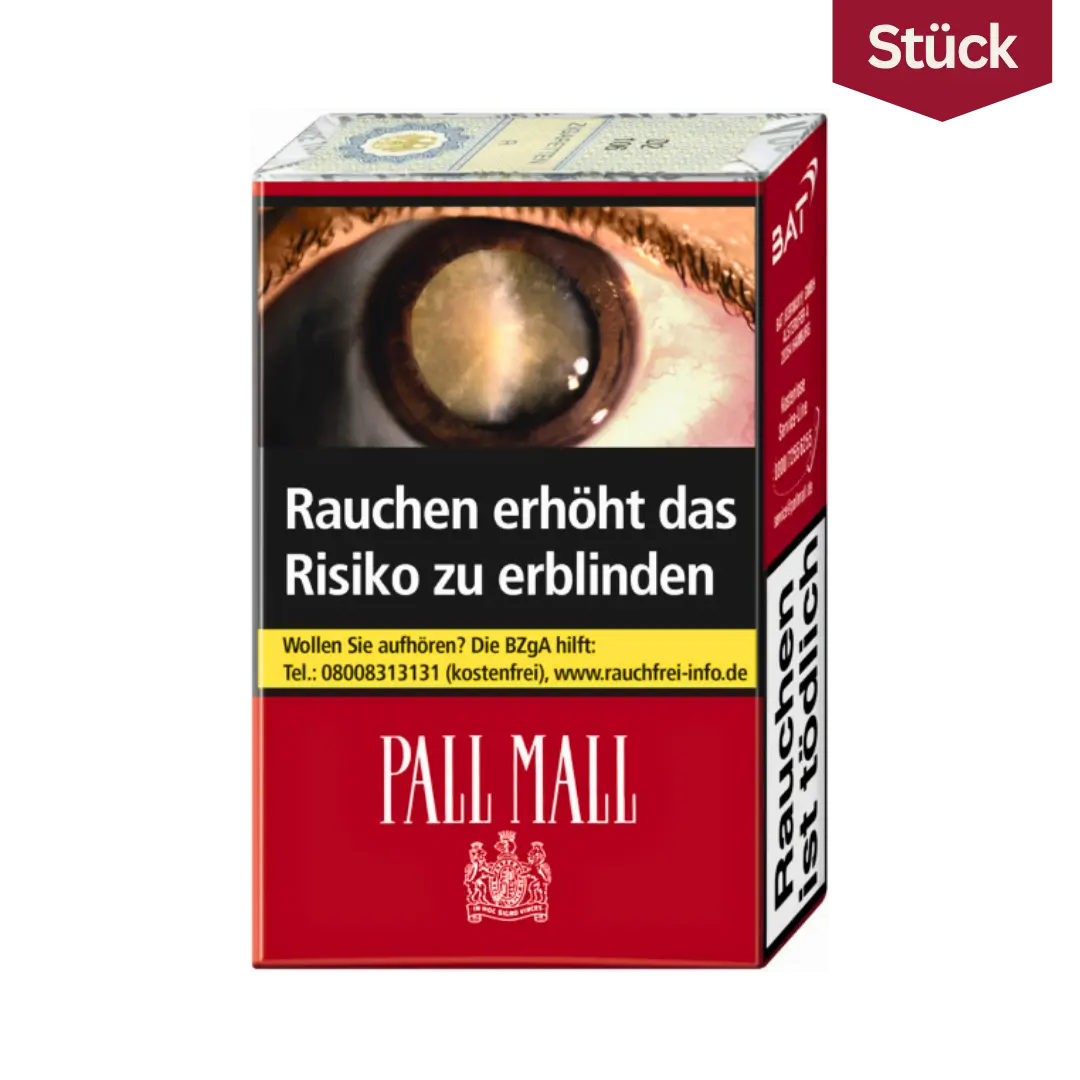 Pall Mall Zigaretten ohne Filter