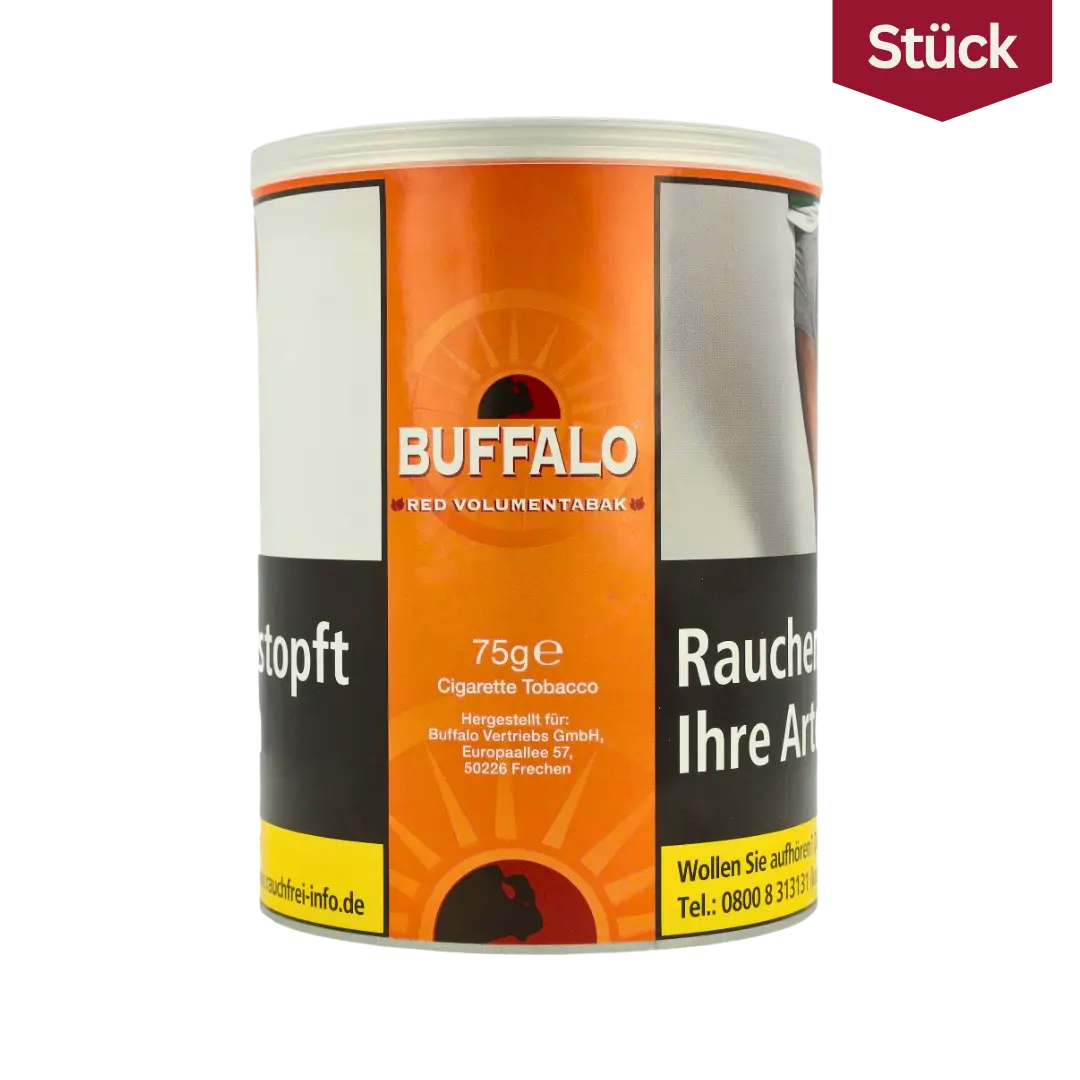 Buffalo Red Tabak Feinschnitt Dose