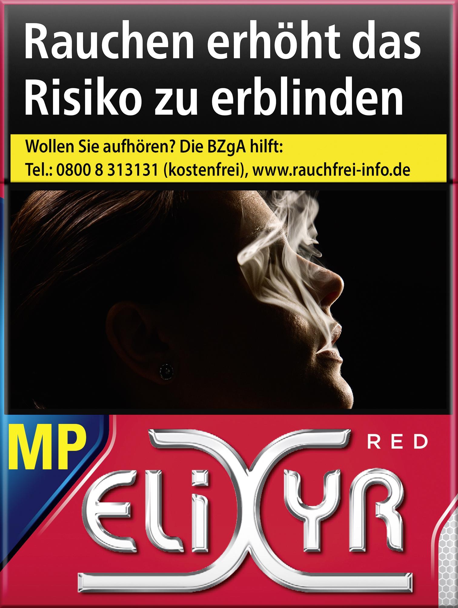 Elixyr Red Zigaretten (29 Stück)