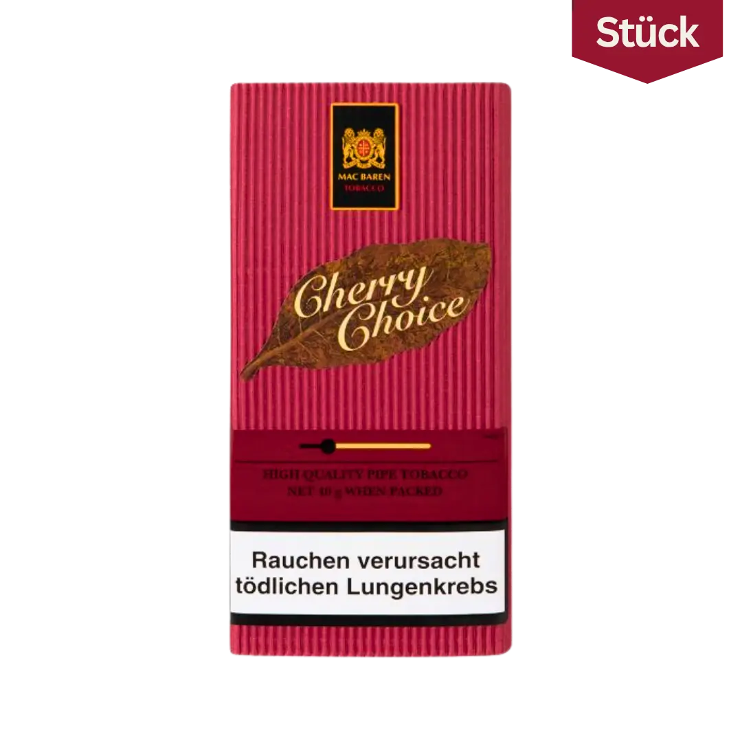 Mac Baren Cherry Choice Tabak Pfeifentabak Pouch (40g)