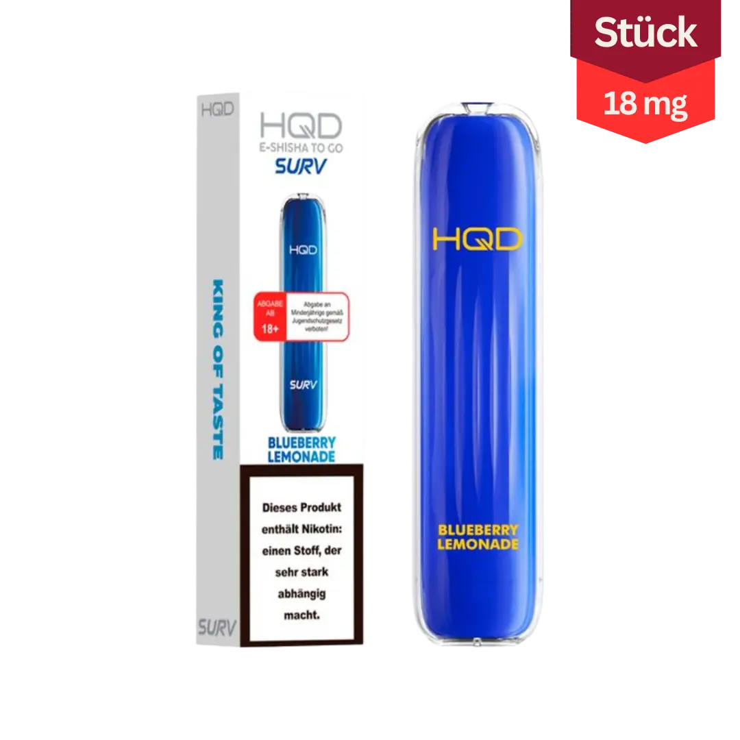 HQD Surv Vape Blueberry Lemonade 18mg